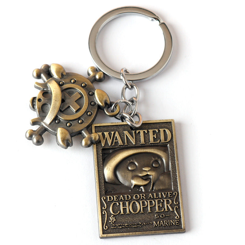 Wholesale Cartoon Passion Anime Character Alloy Pendant Keychains